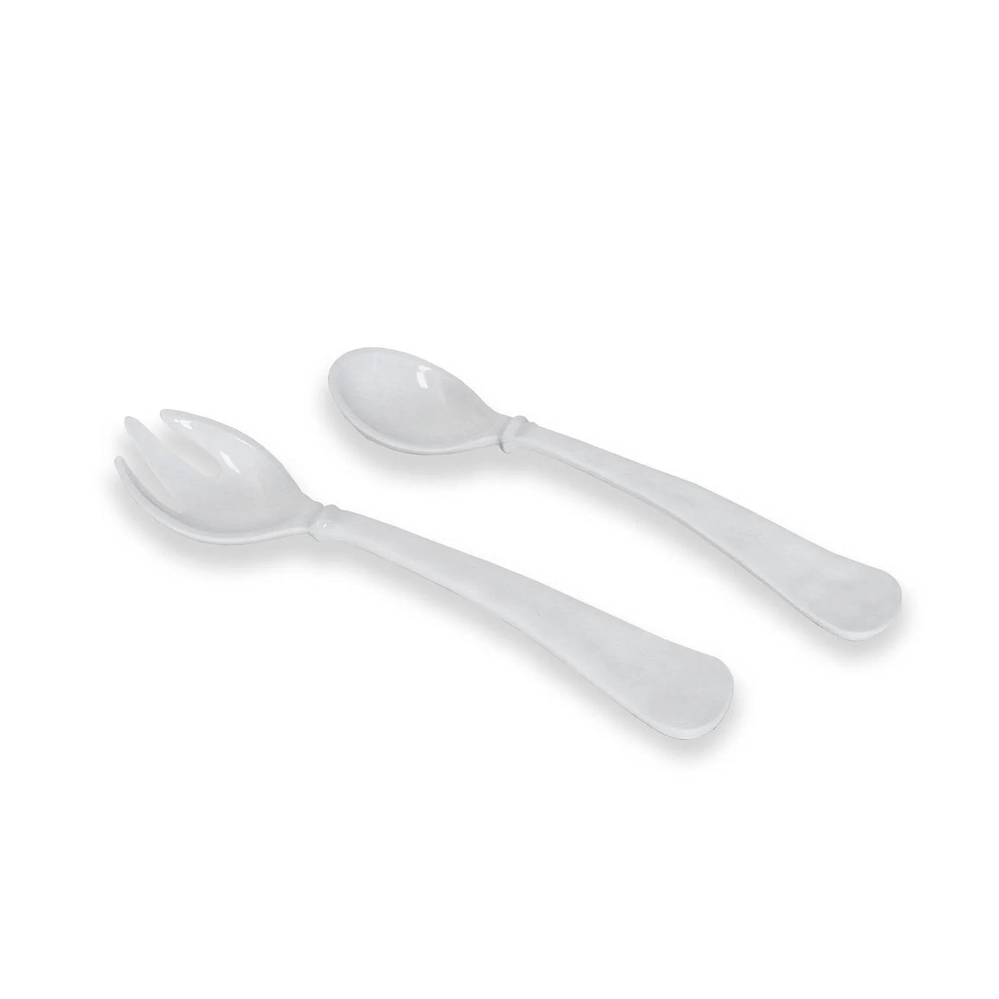 VIDA Havana Large Salad Servers (White)