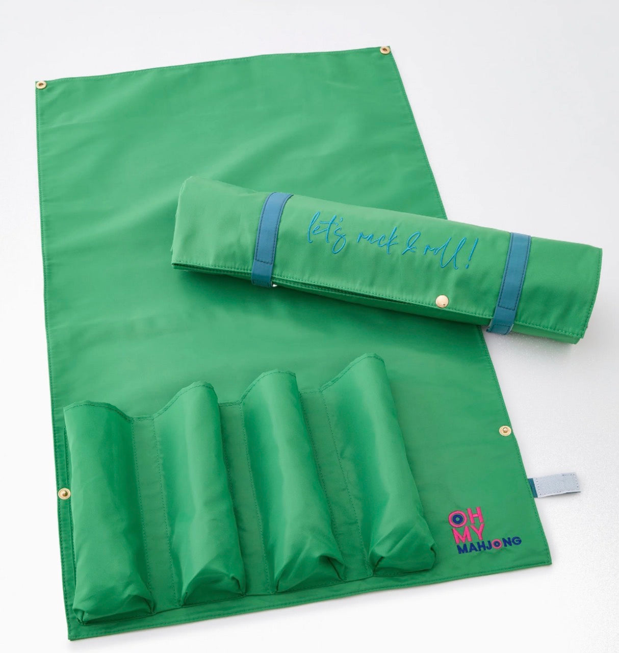 OhMyMahjong Kelly Green Let’s Rack and Roll Bag