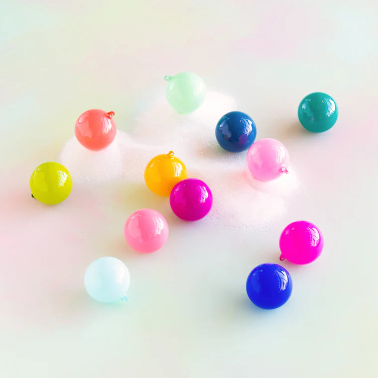 SUGAR PLUM BALL ORN, 4"