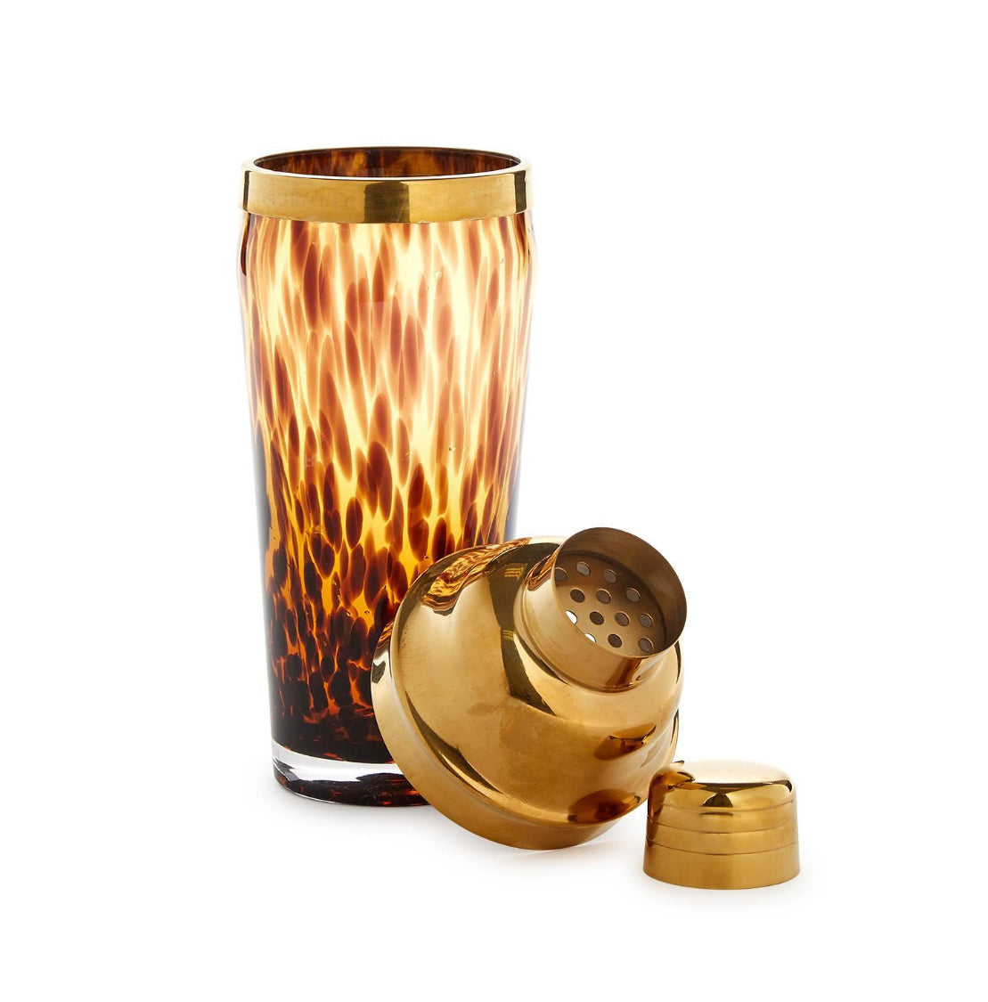 Tortoise Print Cocktail Shaker