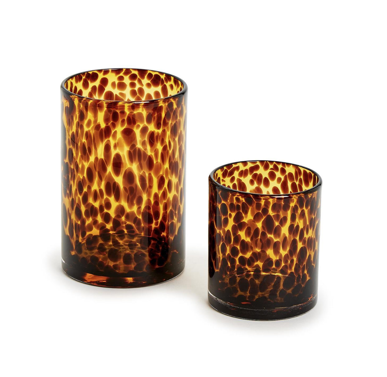 Set of 2 Tortoise Candleholder / Vase