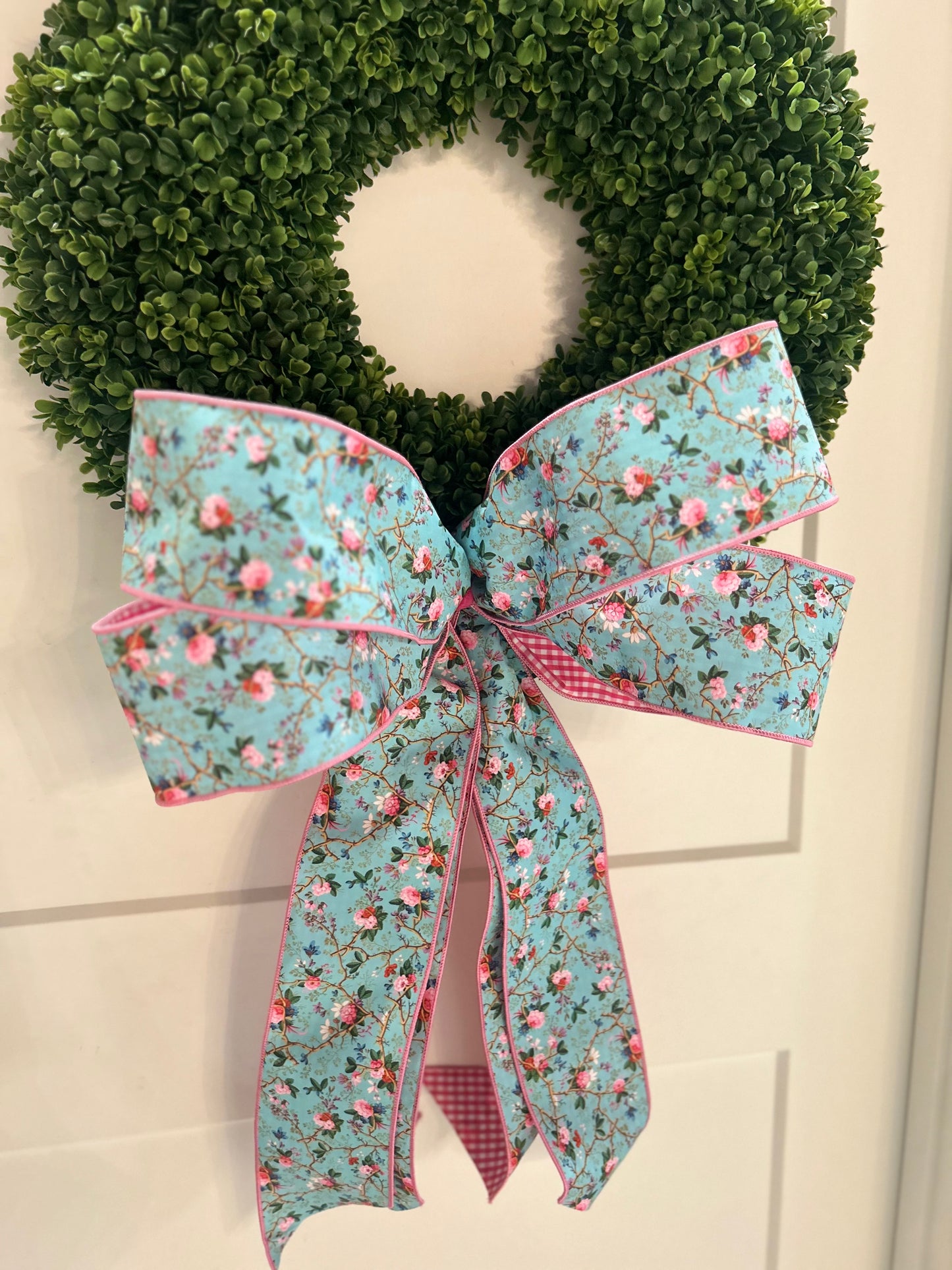Spring Wreaths With Bows