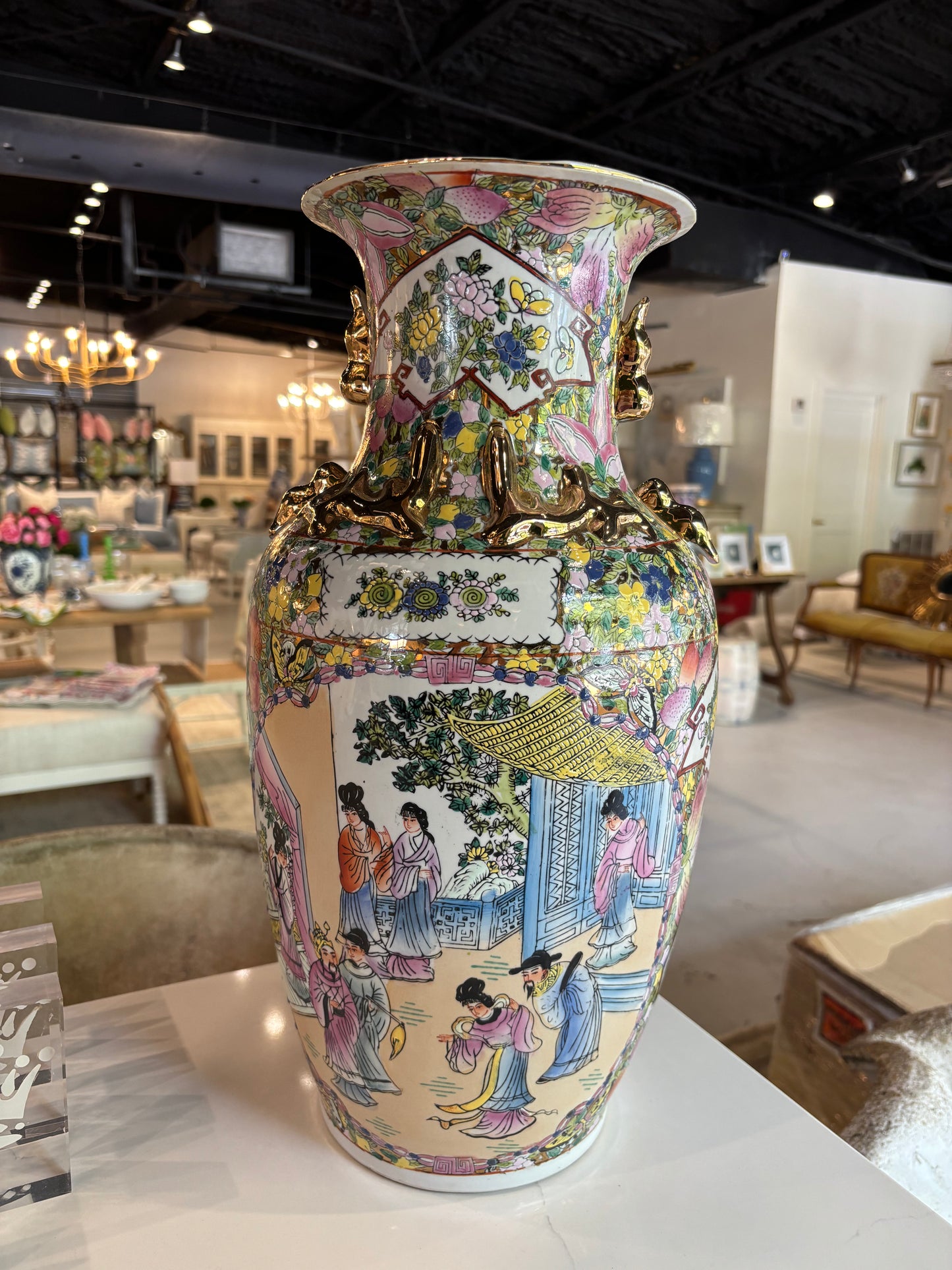 Chinoiserie Vase