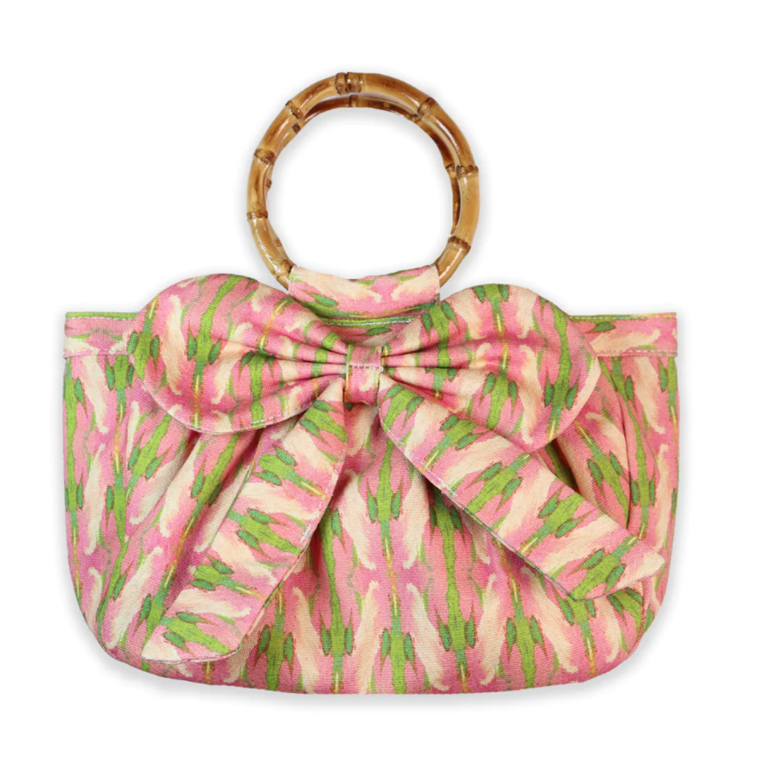 Cabana Pink Bow Bag