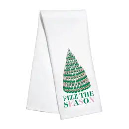 Christmas Kitchen Towel- Fizz the Season