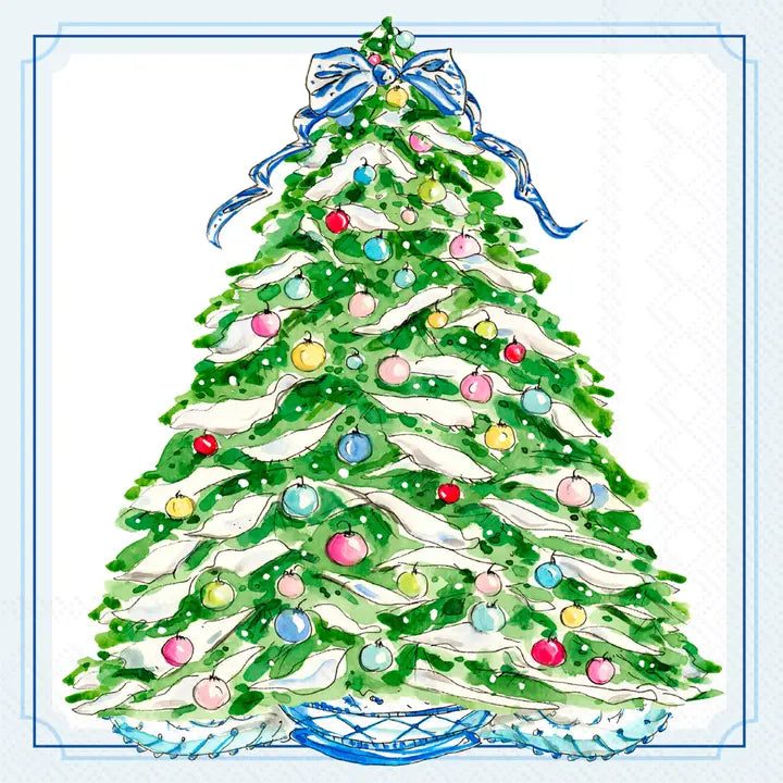 Paper Cocktail Napkins 20 Ct Christmas