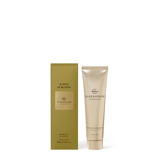 3.4 fl. oz. Hand cream Kyoto in Bloom- Camellia & Lotus
