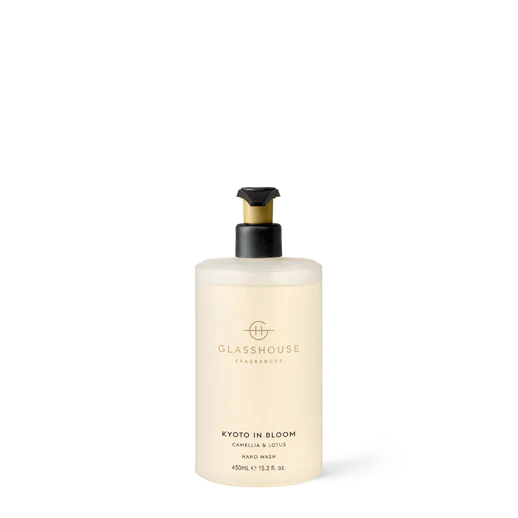 15.2 fl oz. Hand wash Kyoto in Bloom- Camellia & Lotus