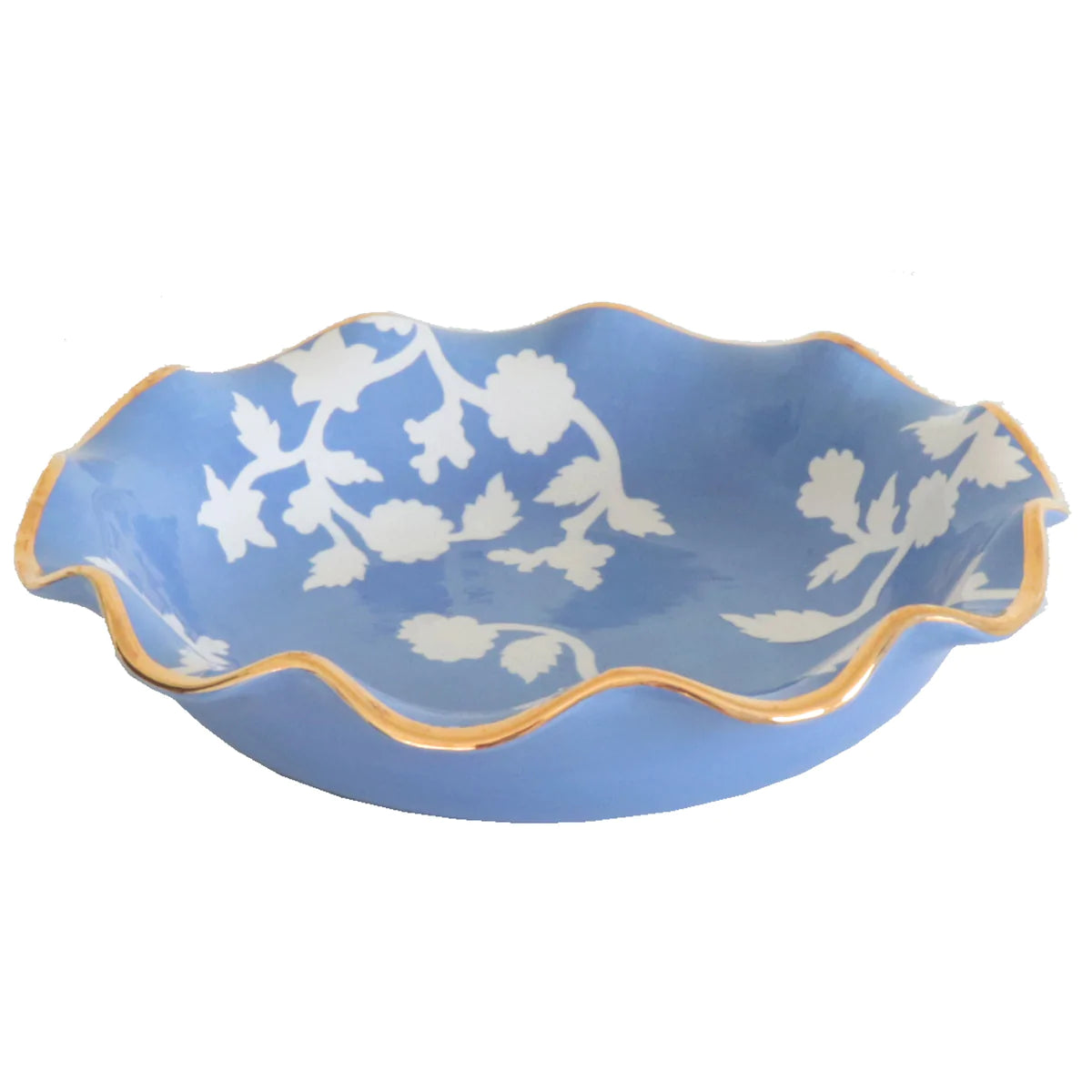 FR- Chinoiserie Bowl French Blue LG