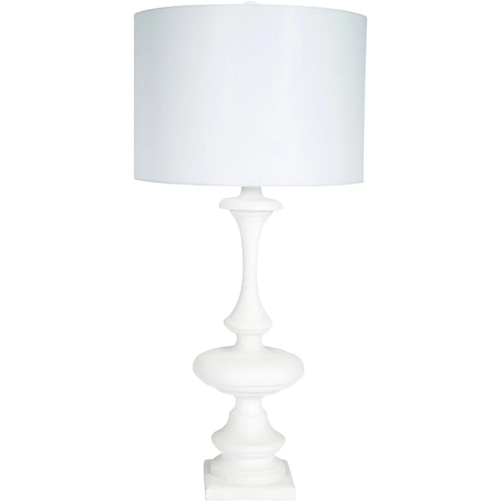 OWD- Barnes White Gesso Lamp