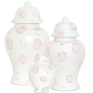 FR- Light Pink Ginger Jar SET