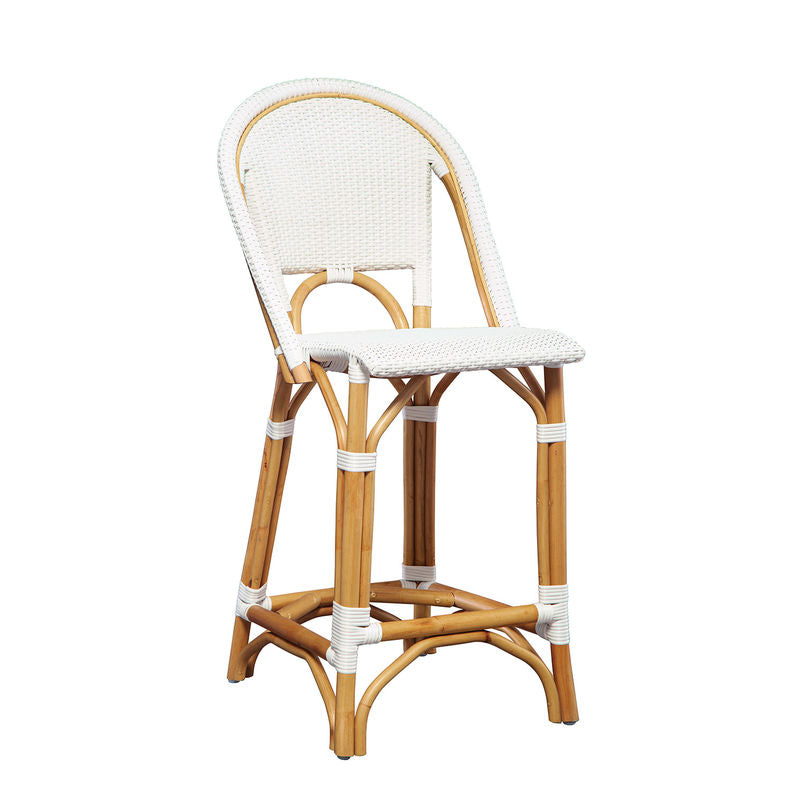FC- White Leroy Counter Stool