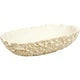 OWD-WHITE OVAL SWIRL BOWL