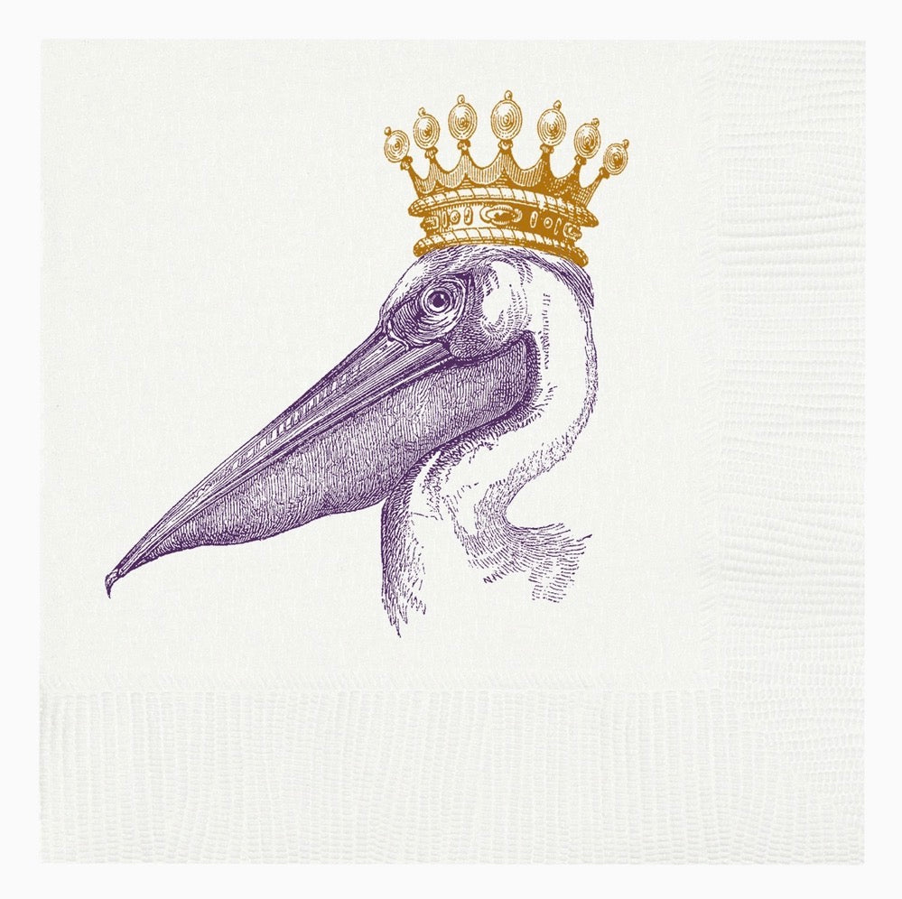Faire Alexa Pulitzer Royal Pelican Cocktail Napkins