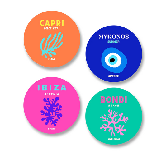 Ceramic Coasters (Set of 4) - Dolce Vita