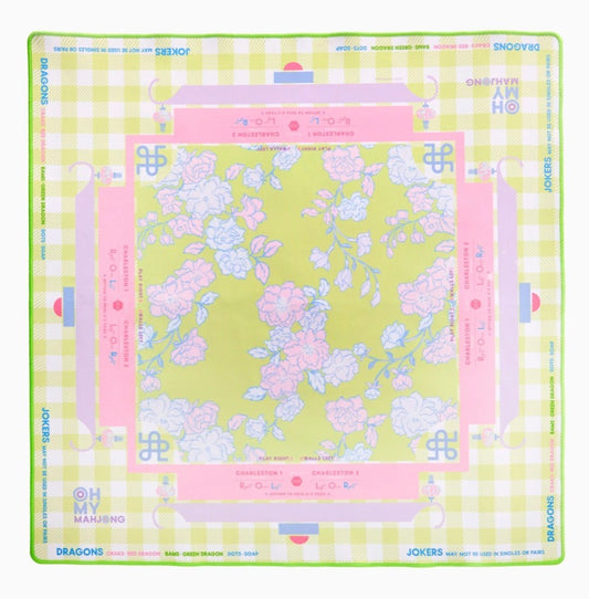 OhMyMahjong Garden Party Mat in Tube