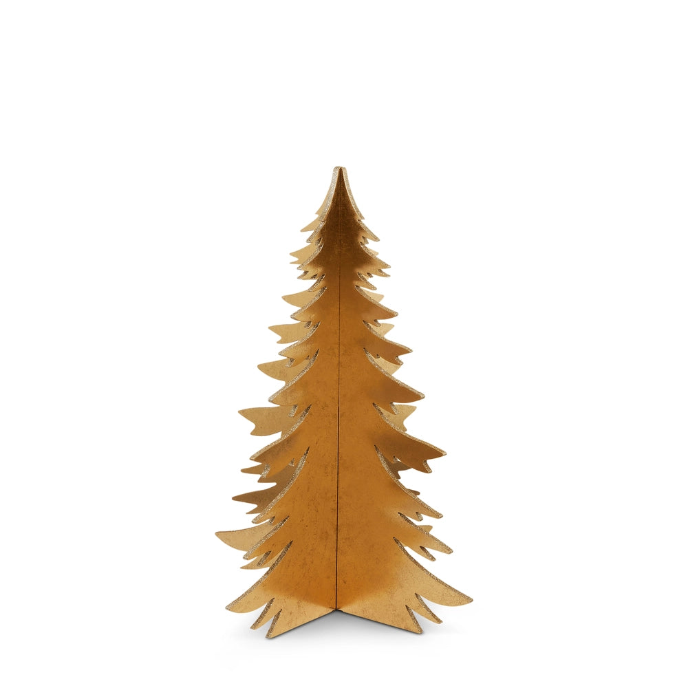 Gold Metallic 3-D Tree 36"