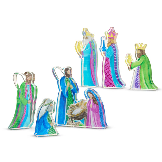 Brightest Blessing Acrylic Nativity