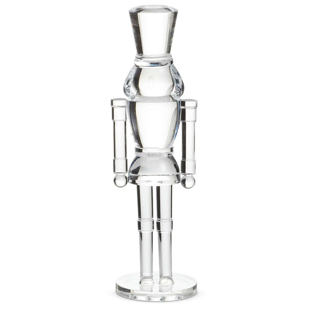 Clear Acrylic Nutcracker 12"