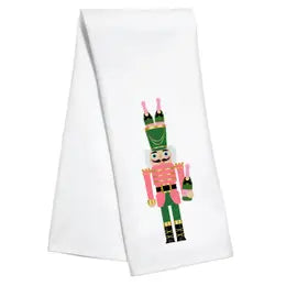 Christmas Kitchen Towel - New Nutcracker Champagne
