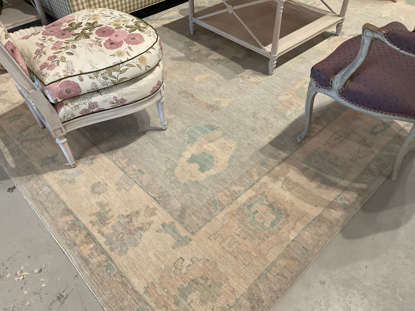 8’8” x 11’10” Oushak Rug (18815)