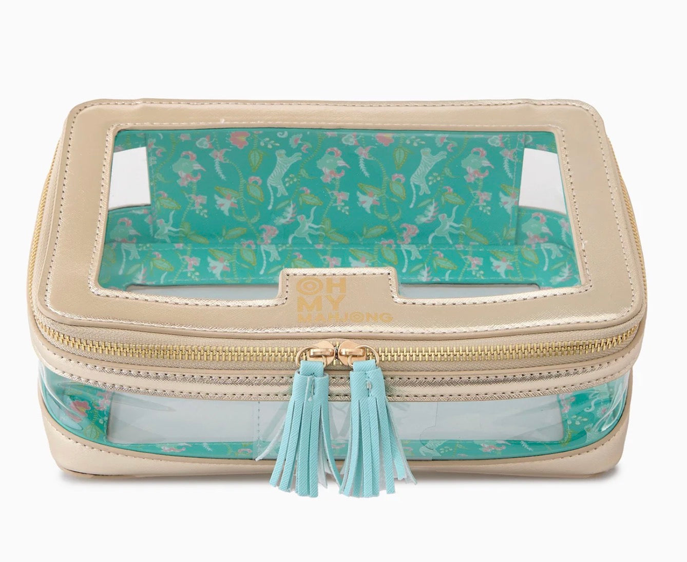 OhMyMahjong Gold Tile Storage Bag