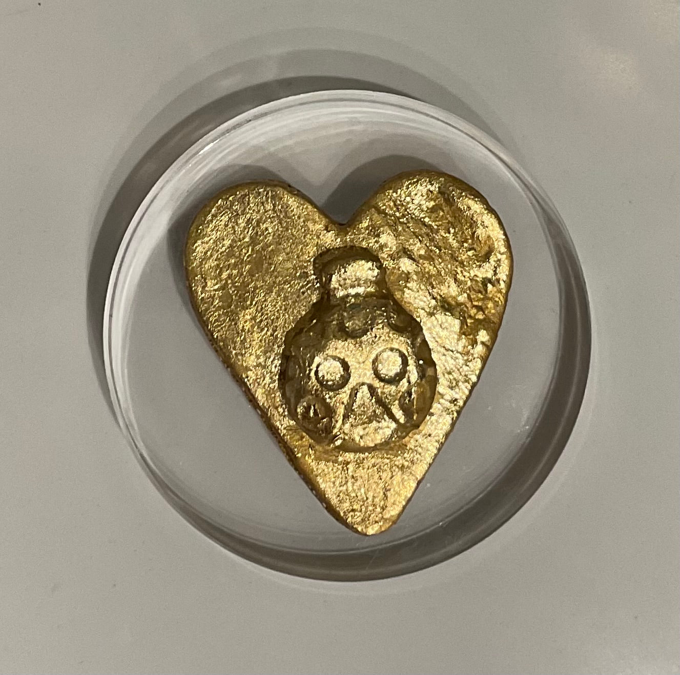 Acrylic Round Lovebug