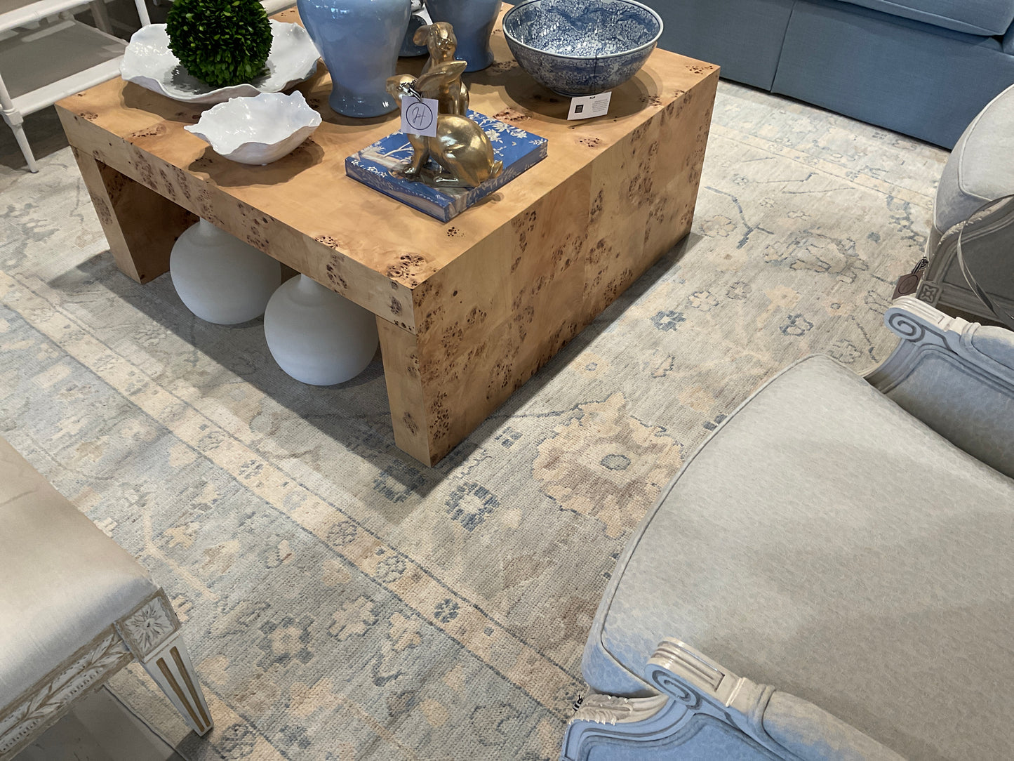 9’ x 11’10” Oushak Rug (319)