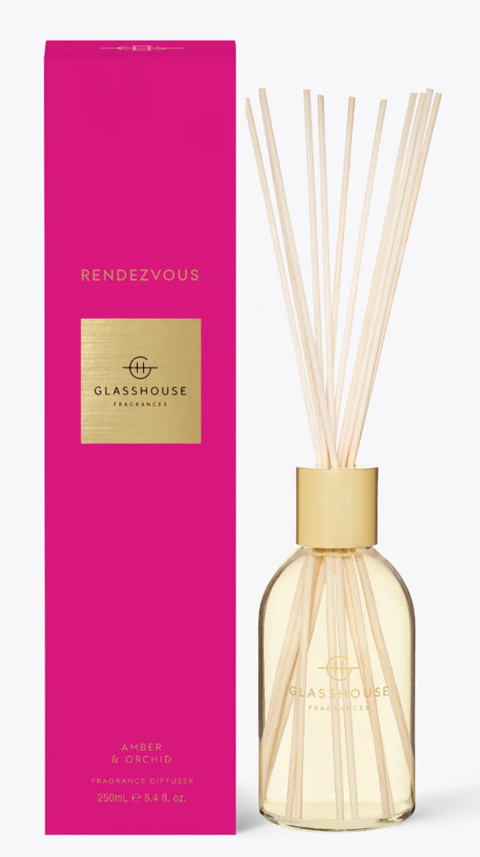 8.4 fl oz. Fragrance Diffuser Rendezvous- Amber & Orchid