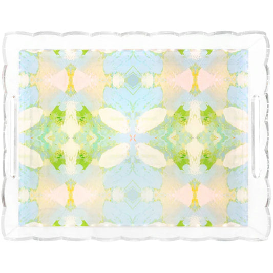 Elephant Falls Scalloped Tray Large