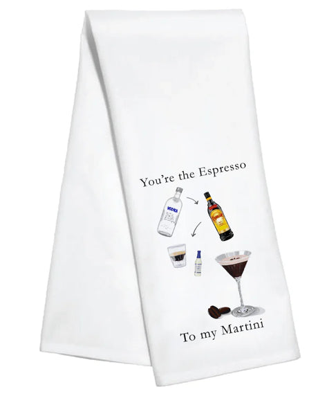 Kitchen Towel - Espresso Martini