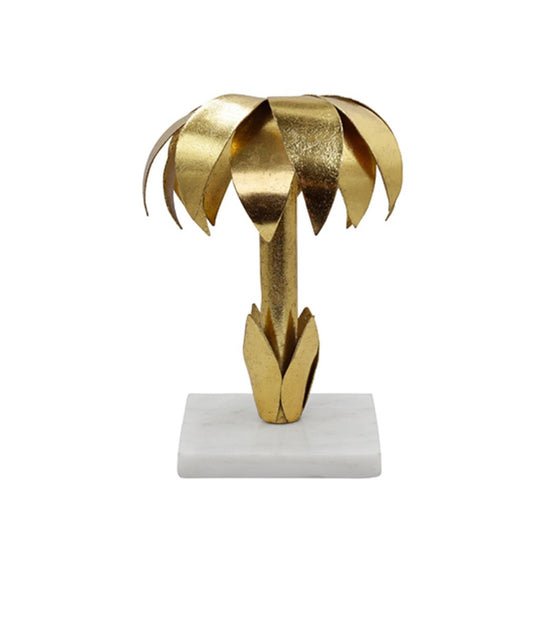 Iron Palm Tree Candle Holder