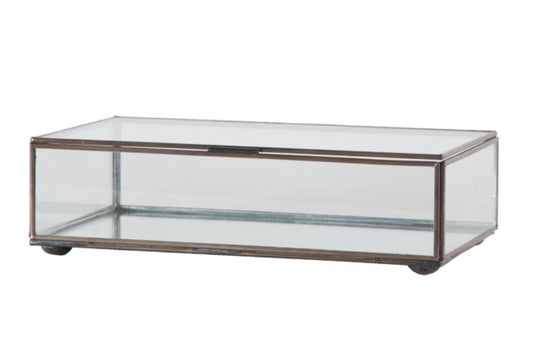 Rectangular Clear Glass Box