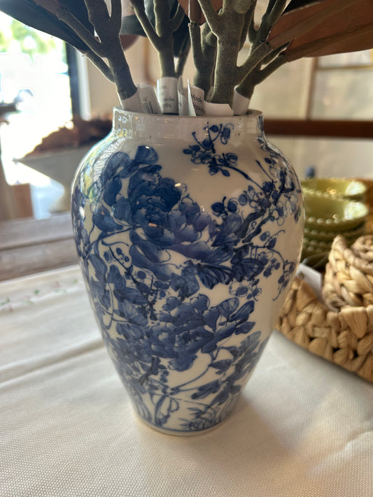Small Blue Vase
