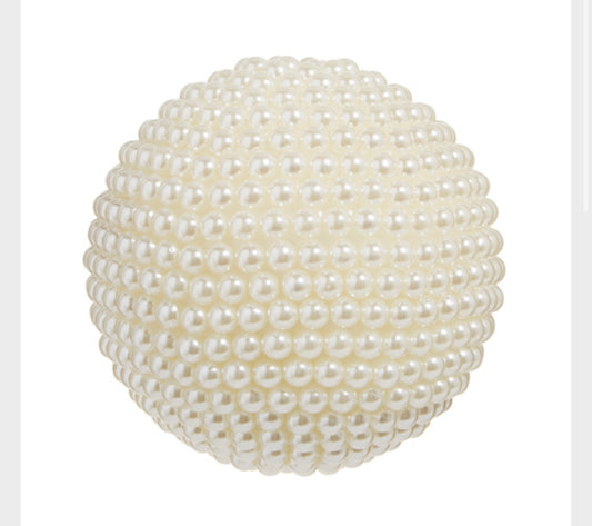PEARL BALL ORNAMENT