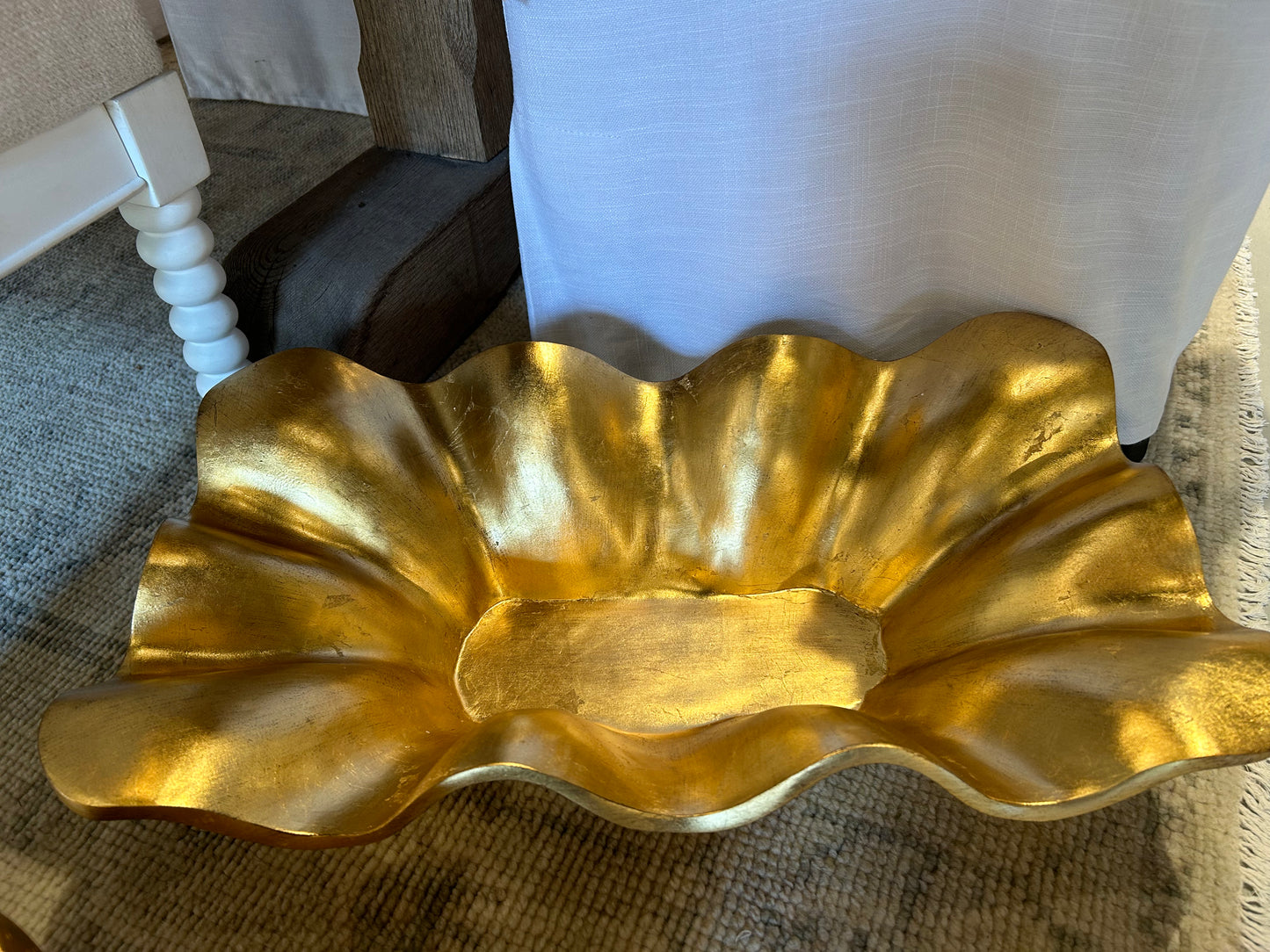Gold Leaf Furman Decorative Bowl