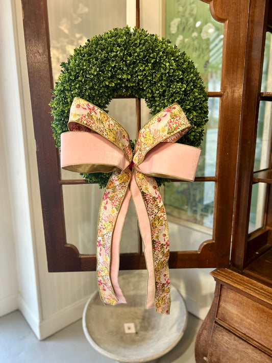 Spring Wreaths With Bows