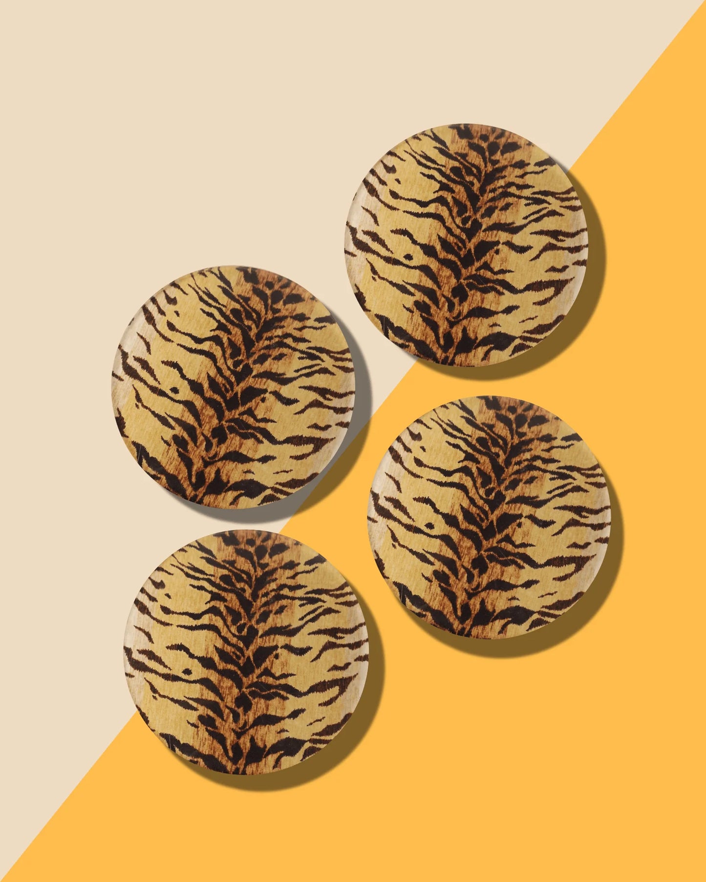 Bengal Print Coasters