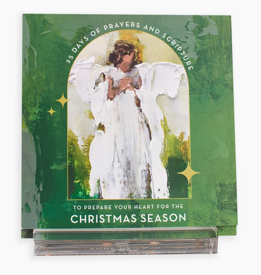 25 Days of Prayer and Scripture with Acrylic Stand