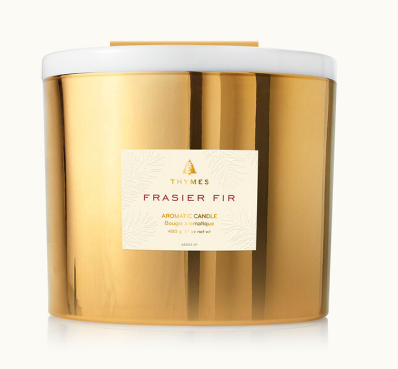 Frasier Fir Gold 3-Wick Candle