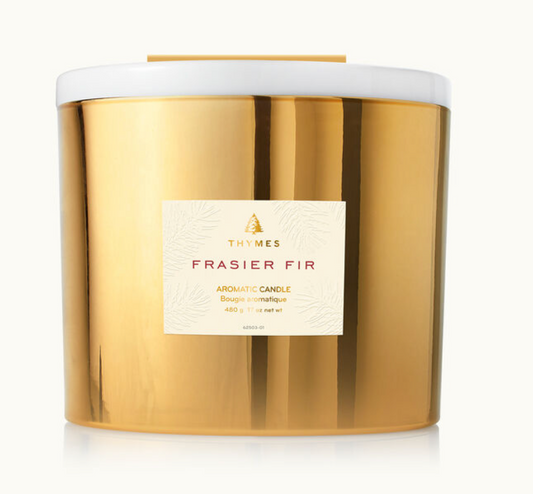 Frasier Fir Gold 3-Wick Candle