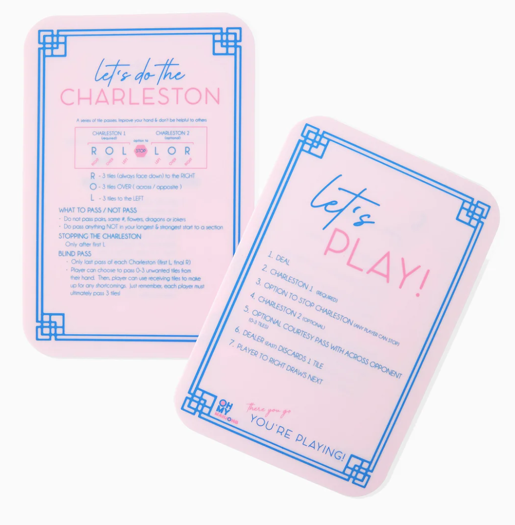 OhMyMahjong Light Pink Shufflers