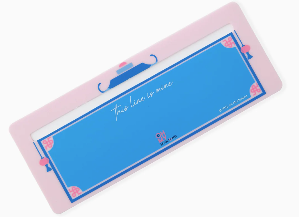 OhMyMahjong Light Pink Line Finder