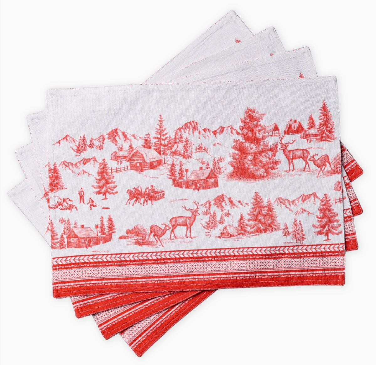 Winter Jouy Placemats (Set of 4)