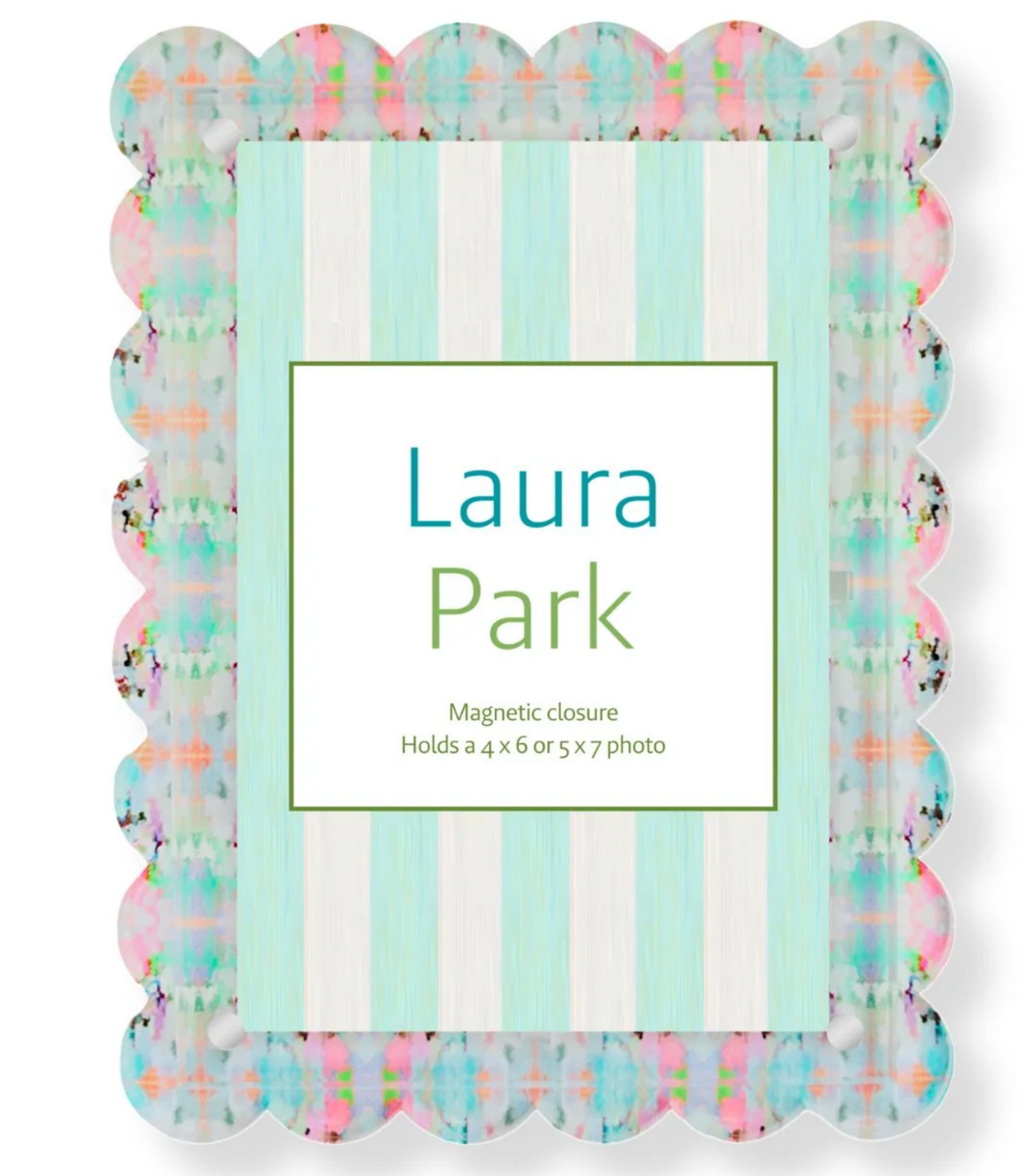 LP Brooks Avenue Scalloped Acrylic Picture Frame