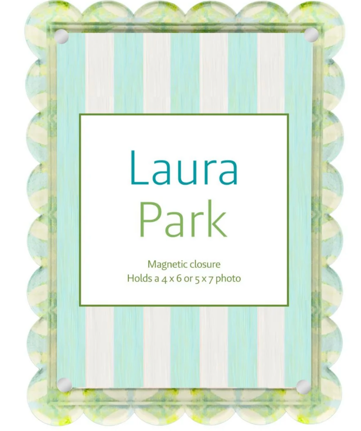 LP Elephant Falls Scalloped Acrylic Picture Frame