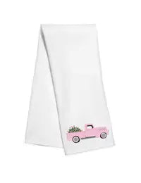 Kitchen Towel - Pink Truck Champagne