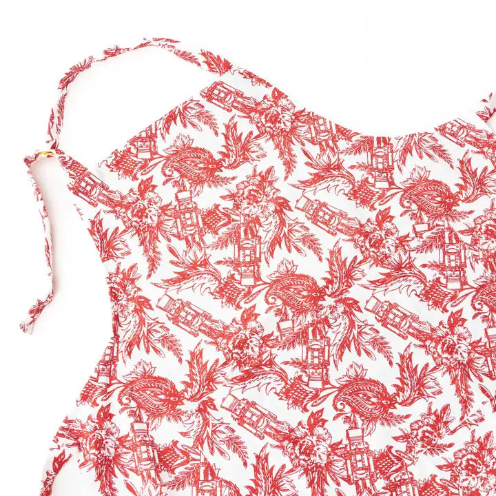 Nutcracker Toile Apron