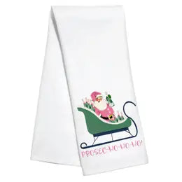 Christmas Kitchen Towel - Prosec-ho-ho-ho