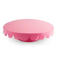 Pink Metal Cake Stand